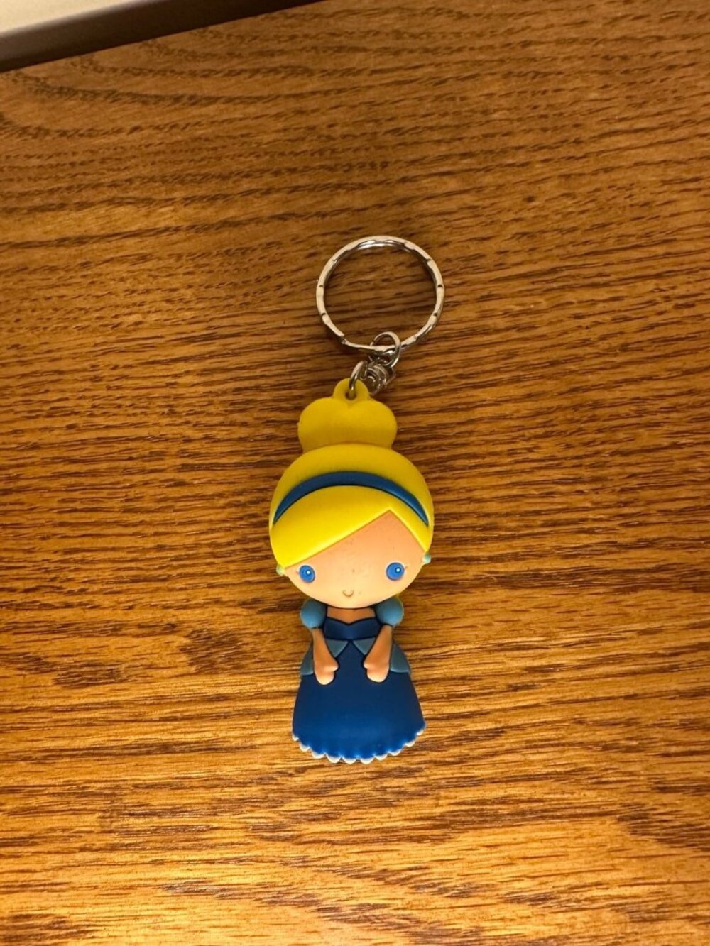 Walt Disney Princess Cinderella 3-D Figural Keychain Keyring Monogram blind bag